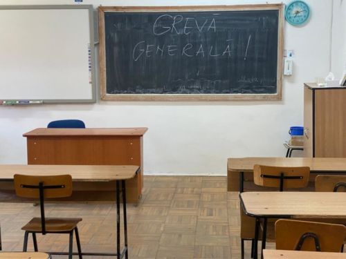 A treia zi de grevă generală în școli. „Și va fi de durată”