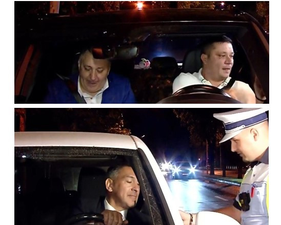 Ilie Dumitrescu și Vali Vijelie, opriți de poliție pentru  testarea drugtest și etilotest. Cei care au fost prinși pe picior greșit s-au ales cu dosare penale