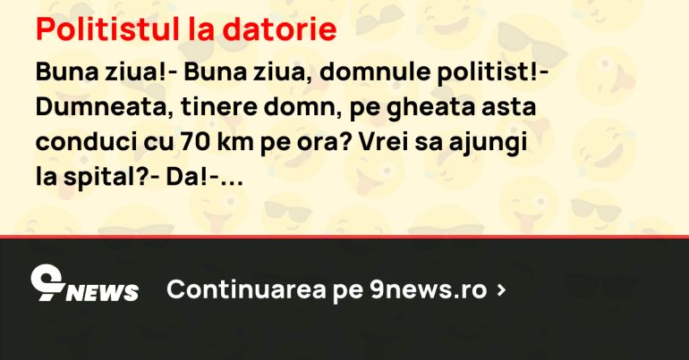 Politistul la datorie