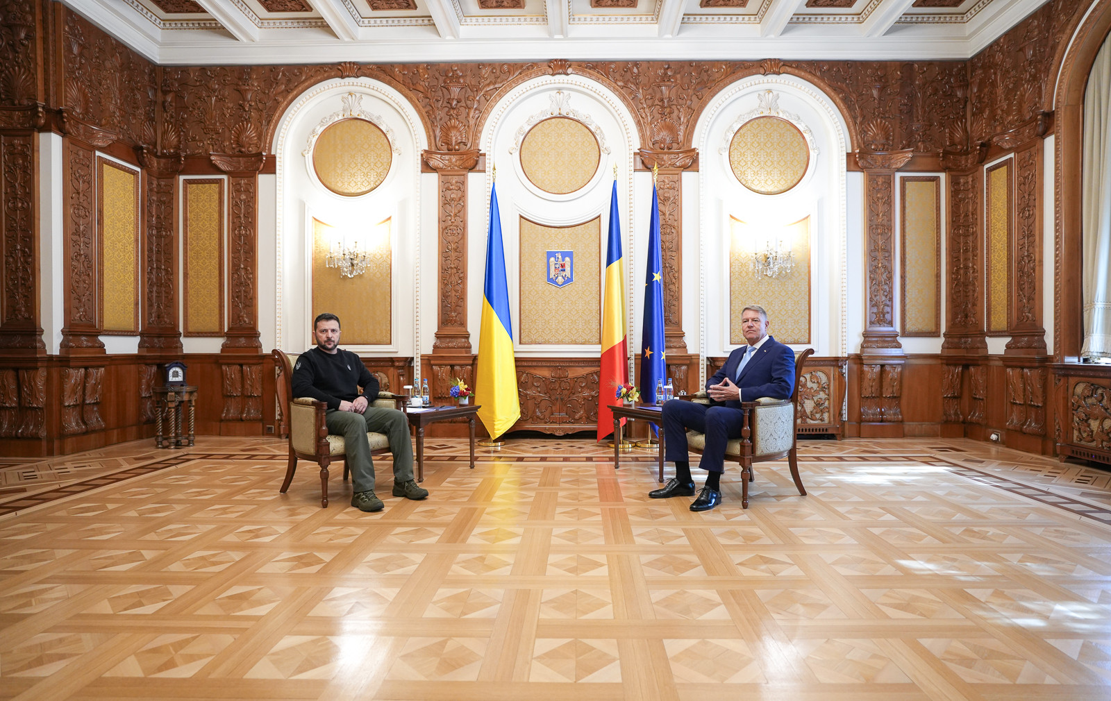 Filmul primei vizite a lui Zelenski în România. Ce a cerut președintele ucrainean și ce a oferit în schimb