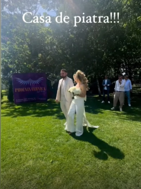 Emi de la Noaptea Târziu și Mădălina s-au căsătorit. Primele imagini de la eveniment