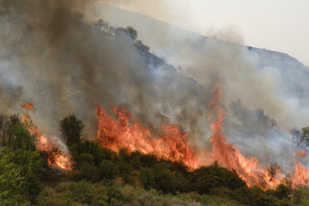 MAE: Atenționare de călătorie pentru Italia. S-a emis Cod portocaliu de producere a incendiilor de vegetaţie