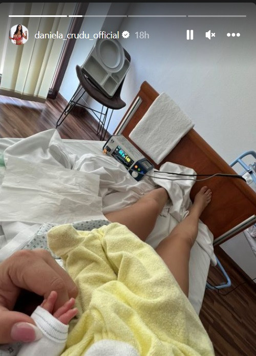 Daniela Crudu a născut. Ce nume a ales pentru fetița sa: „Prima oară nu știam nici eu”
