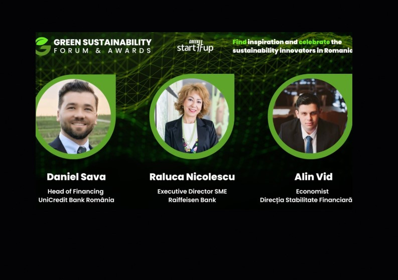 Green Start-Up Sustainability Forum & Awards 2023: cum finanțăm afacerile verzi