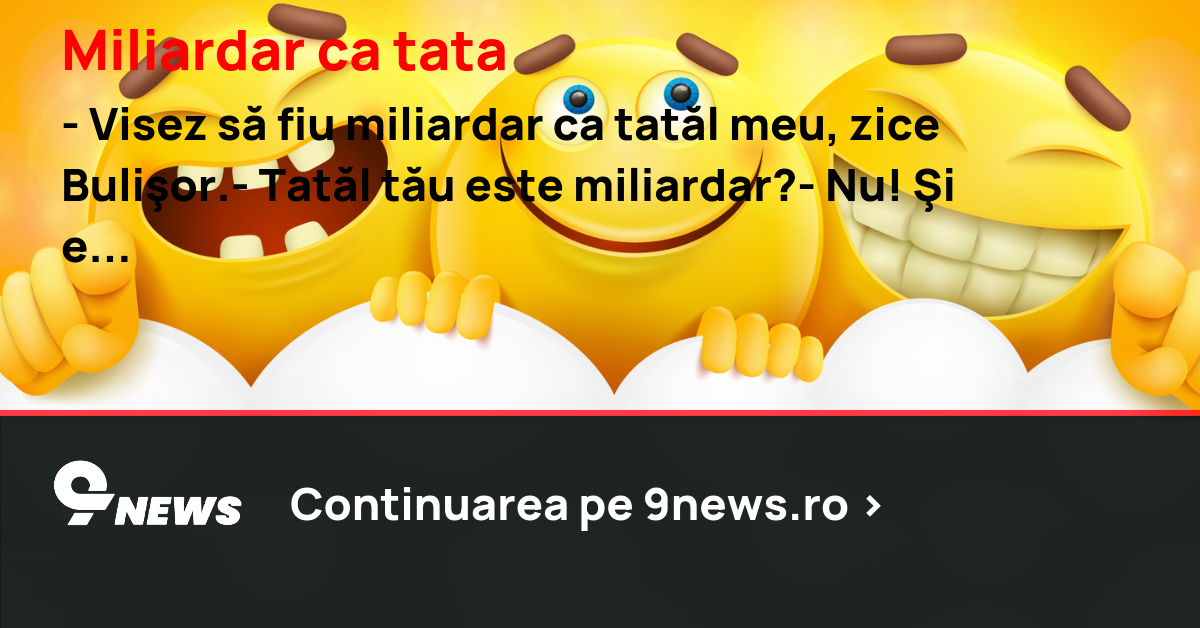 Miliardar ca tata